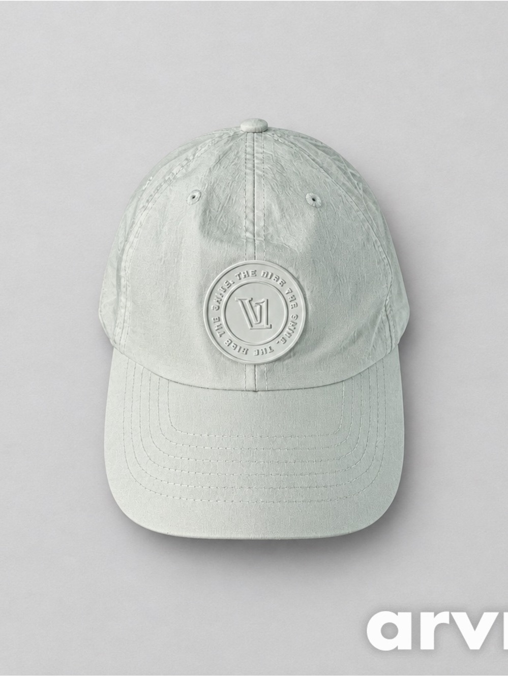 Vuori Mint Green Baseball Cap with Raised Logo Patch
